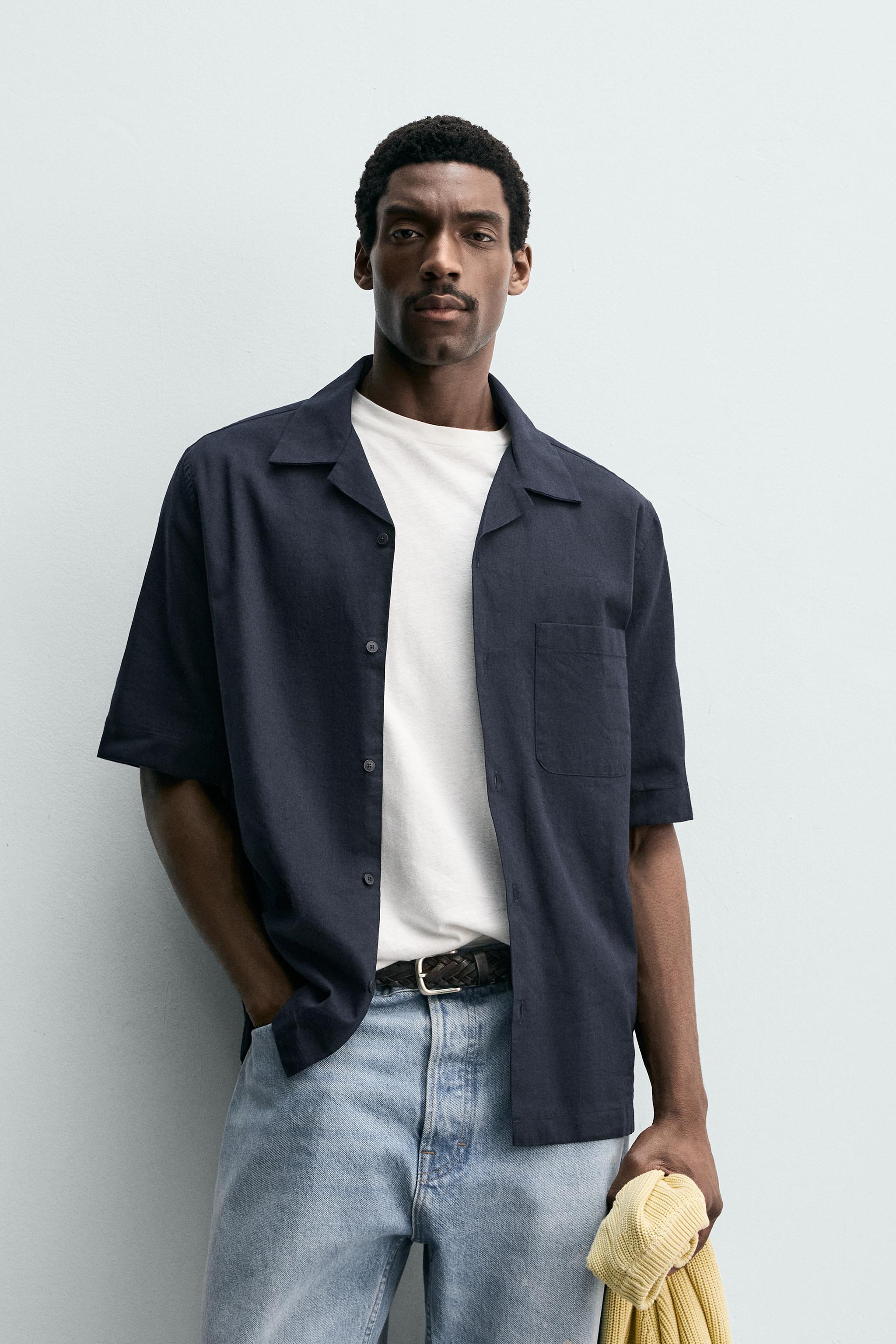 RELAXED FIT POCKET SHIRT